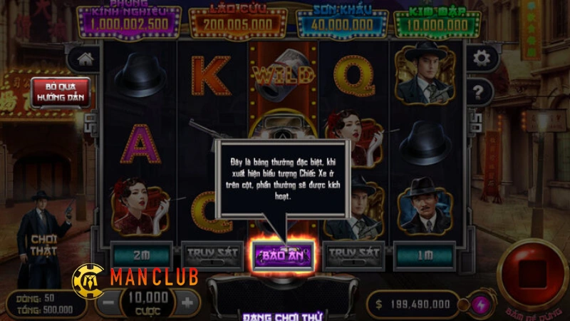 Slot Bến Thượng Hải Manclub: Vui Chơi Có Thưởng Trở thành “ông trùm” game slot bến Thượng Hải