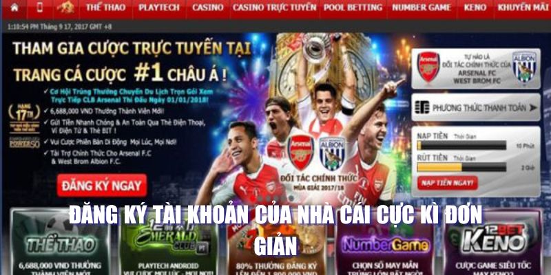 12BET - Cùng Bạn Khám Phá, Trải Nghiệm Và Chiến Thắng Đăng ký tài khoản của nhà cái cực kì đơn giản