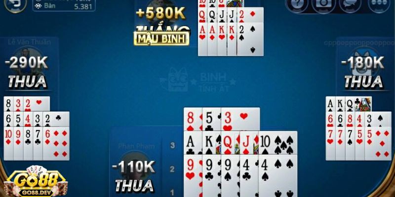 Go 88 Luật chơi mậu binh online tại Go 88