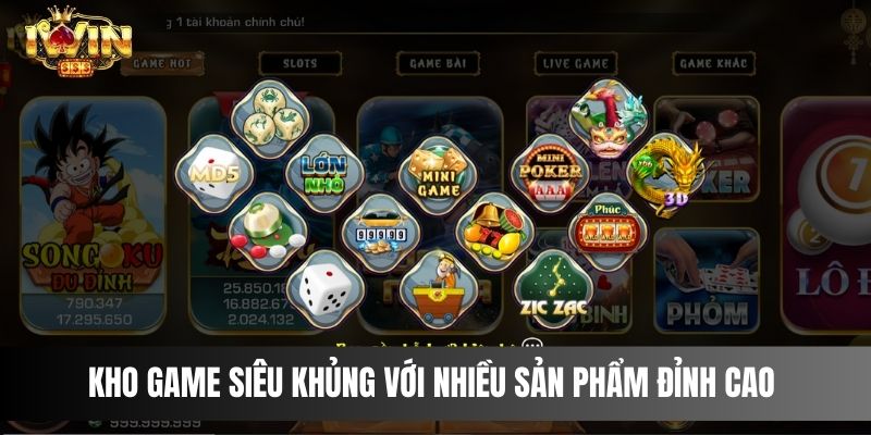 Nhà Cái IWIN Uy Tín Ra Sao? Tại Sao Nên Chọn Sân Chơi Này? Kho game siêu khủng với nhiều sản phẩm đỉnh cao